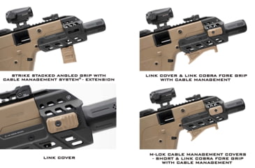 Image of Strike Industries Handguard for KRISS Vector SDP, Black, SI-KV-HG-BK