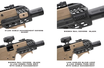 Image of Strike Industries Handguard for KRISS Vector SDP, Black, SI-KV-HG-BK