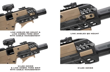 Image of Strike Industries Handguard for KRISS Vector SDP, Black, SI-KV-HG-BK