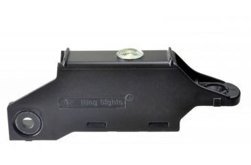 Image of Strike Industries HC-14 Mini Green Fibre Optic Green Dot Ring Sight, Plastic Housing, Black, RS-HC-14 Mini Green