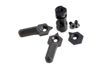 Image of Strike Industries HEX  60/90 Degree Selector Switch and End Cap, Black SI-AR-HS60/90-3in1