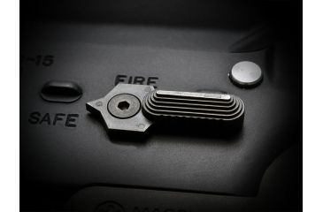 Image of Strike Industries HEX  60/90 Degree Selector Switch and End Cap, Black SI-AR-HS60/90-3in1