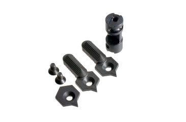 Image of Strike Industries HEX 60/90 Degree Ambidextrous Safety Selector Switch, Black, One Size, SI-AR-HS60/90-3IN1