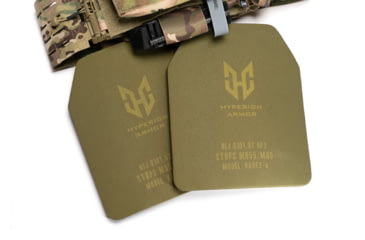 Image of Strike Industries Hyperion Armor Level III+ Plate, Ballistic Rating RF2, Olive Drab Green, One Size, HARF2-A