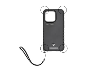 Image of Strike Industries iPhone 15 Pro Case w/MagSafe, Black, One Size, SI-FPC-I15-PRO