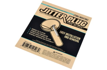 Image of Strike Industries Jitter Plug for Glock, Silver SI-GJP, Black, One Size, SI-GJP
