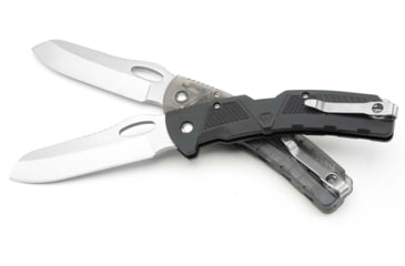 Image of Strike Industries K1 Knife, 89.10mm, AUS-8 Stainless Steel, SI Polymer Extreme Handle, Black, SI-K1-BK