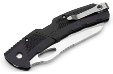 Image of Strike Industries K1 Knife, 89.10mm, AUS-8 Stainless Steel, SI Polymer Extreme Handle, Black, SI-K1-BK