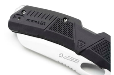Image of Strike Industries K1 Knife, 89.10mm, AUS-8 Stainless Steel, SI Polymer Extreme Handle, Black, SI-K1-BK