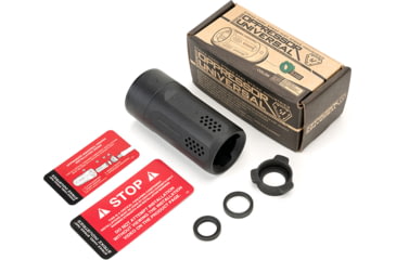 Image of Strike Industries Lightweight Oppressor Blast Shield, Black, One Size, SI-BS-OPPRESSOR-U-BK