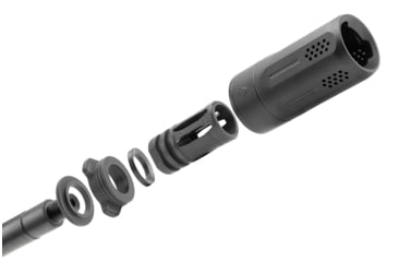 Image of Strike Industries Lightweight Oppressor Blast Shield, Black, One Size, SI-BS-OPPRESSOR-U-BK