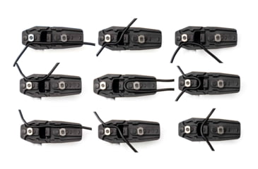 Image of Strike Industries Link Angled HandStop w/Cable Management System, M-LOK/KeyMod, Black, SI-AR-HSFG-BK