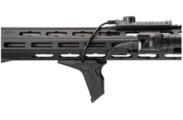 Image of Strike Industries Link Angled HandStop w/Cable Management System, M-LOK/KeyMod, Black, SI-AR-HSFG-BK