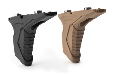 Image of Strike Industries Link Angled HandStop w/Cable Management System, M-LOK/KeyMod, FDE, SI-AR-HSFG-FDE