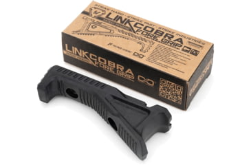Image of Strike Industries Link Cobra Fore Grip w/Cable Management, Black, SI-AR-CMS-CFG-BK