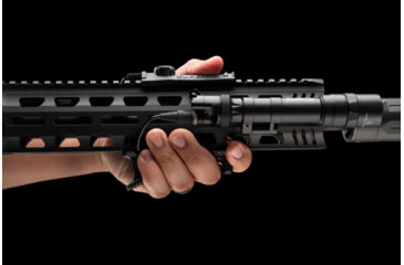 Image of Strike Industries Link Cobra Fore Grip w/Cable Management, Black, SI-AR-CMS-CFG-BK