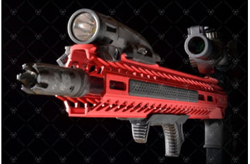 Image of Strike Industries Link Hand Stop Kit, KeyMod/M-LOK, 3-Piece, Black, One Size, SI-LINK-HSK