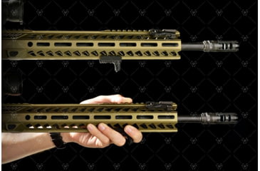 Image of Strike Industries Link Hand Stop Kit, KeyMod/M-LOK, 3-Piece, Black, One Size, SI-LINK-HSK