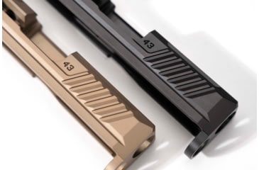 Image of Strike Industries Liteslide, Glock G43/G43X/G48 Gen3-5, Black, SI-G-LITESLIDE-43-BK