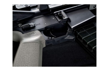 Image of Strike Industries M4 AR15 Fang Series Trigger Guard, Black, One Size, SI-COBRA-FANG-BK