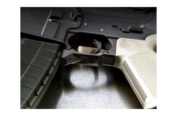 Image of Strike Industries M4 AR15 Fang Series Trigger Guard, Black, One Size, SI-COBRA-FANG-BK