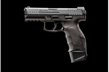 Image of Strike Industries Magazine Plate for Heckler &amp; Koch VP9, Black, SI-EMP-HK-VP9