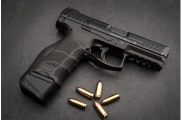 Image of Strike Industries Magazine Plate for Heckler &amp; Koch VP9, Black, SI-EMP-HK-VP9