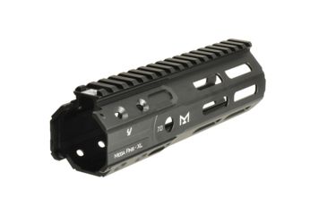 Image of Strike Industries Mega Fins XL Handguard Rail With MLOK, Black, 11in, SI-MEGAFINS-XL-MLOK-11