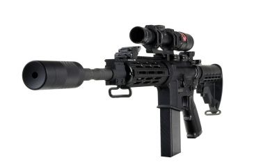 Image of Strike Industries Mid Length Barrel Extension, Black, 14.5in SI-COBRADB145M