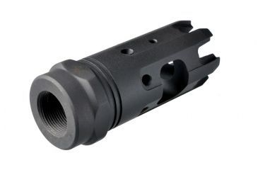 Image of Strike Industries Mini KingComp Muzzle Brake, 9mm, Black SI-MK9-Comp