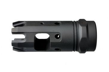 Image of Strike Industries Mini KingComp Muzzle Brake, 9mm, Black SI-MK9-Comp