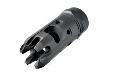 Image of Strike Industries Mini KingComp Muzzle Brake, 9mm, Black SI-MK9-Comp