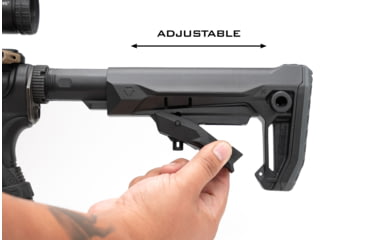 Image of Strike Industries MOD-2 Rifle Stock, Black, One Size, SI-STRIKE-ES-MOD2-BK