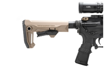 Image of Strike Industries MOD-2 Rifle Stock, FDE, One Size, SI-STRIKE-ES-MOD2-FDE