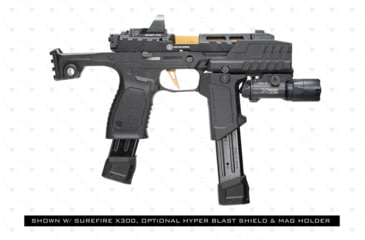 Image of Strike Industries Modular Chassis, Black, One Size, SI-SMC-B-P320-S-BK