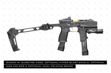 Image of Strike Industries Modular Chassis, Black, One Size, SI-SMC-B-P320-S-BK