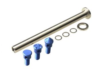 Image of Strike Industries Modular Guide Rod for Glock, Standard, Blue End Caps, One Size SI-G-MGR-S-BLU