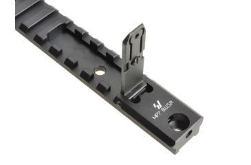 Image of Strike Industries MP7 Backup Sight Top Rail with Anodized Aluminum, Black SI-MP7-BUSR