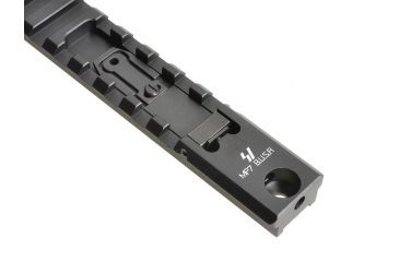 Image of Strike Industries MP7 Backup Sight Top Rail with Anodized Aluminum, Black SI-MP7-BUSR