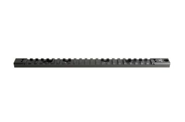 Image of Strike Industries MP7 Backup Sight Top Rail with Anodized Aluminum, Black SI-MP7-BUSR