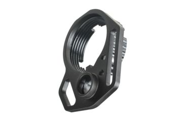 Image of Strike Industries Multi-Function End Plate w/ Anti-Rotation Castle Nut in Black, Black, One Size, SI-AR-MFE&amp;ACN