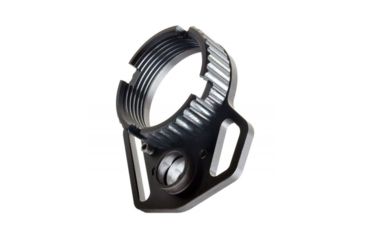 Image of Strike Industries Multi-Function End Plate w/ Anti-Rotation Castle Nut in Black, Black, One Size, SI-AR-MFE&amp;ACN