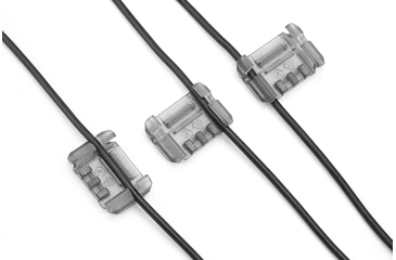 Image of Strike Industries Multidirectional Picatinny Rail Cover with Cable Management System, 6pcs/pack, Black, One Size, SI-AR-CMS-MP