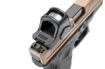 Image of Strike Industries Optic Cover for Holosun 407C/507C X2, Black, One Size, SI-OPC-HS4/507C-BK