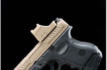 Image of Strike Industries Optic Cover for Holosun 407C/507C X2, FDE, One Size, SI-OPC-HS4/507C-FDE