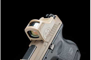 Image of Strike Industries Optic Cover for Holosun 407C/507C X2, FDE, One Size, SI-OPC-HS4/507C-FDE