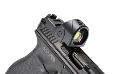 Image of Strike Industries Optic Cover for Trijicon SRO, Black, One Size, SI-OPC-TSRO-BK