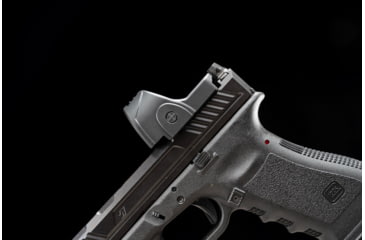 Image of Strike Industries Optic Cover for Trijicon SRO, Black, One Size, SI-OPC-TSRO-BK