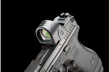 Image of Strike Industries Optic Cover for Trijicon SRO, Black, One Size, SI-OPC-TSRO-BK