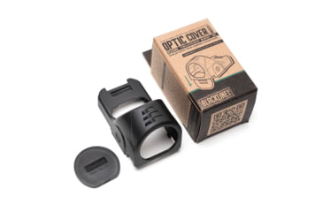 Image of Strike Industries Optic Cover for Trijicon SRO, Black, One Size, SI-OPC-TSRO-BK
